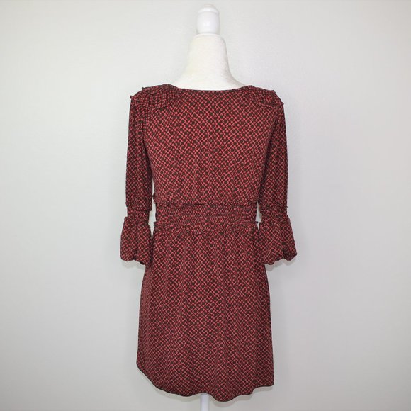 Sophie Max Boho Bell Sleeve Tunic Top Size XS NWT - Picture 3 of 11